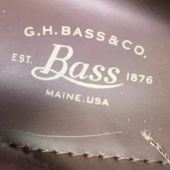 G.h BASS CO FAUX LEATHER HIGH ZIP BOOT 3” HEEL SIZE 10 - Picture 5 of 11